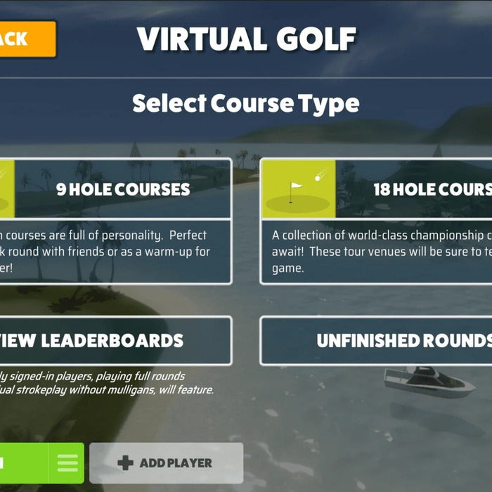 Awesome Golf Series Banner