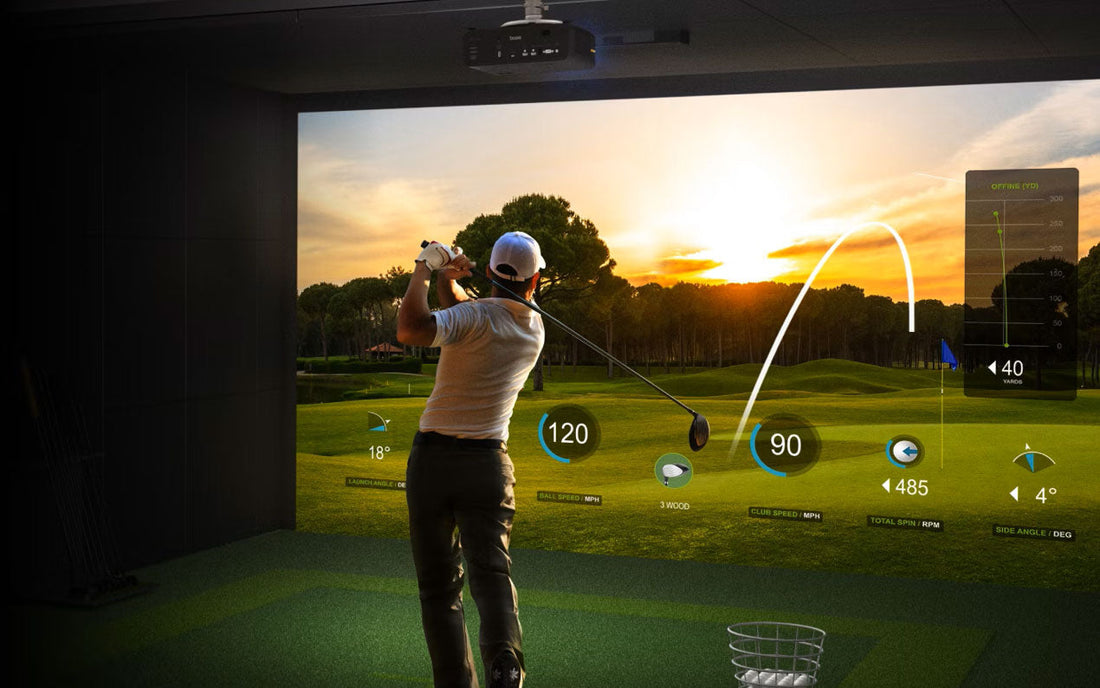 Golf Simulator Projector Guide: Throw Ratio & Brightness