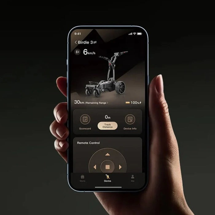 Navee Golf Trolley App and Remote Control Setup Guide