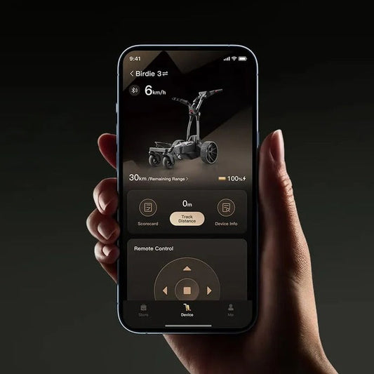 Navee Golf Trolley App and Remote Control Setup Guide