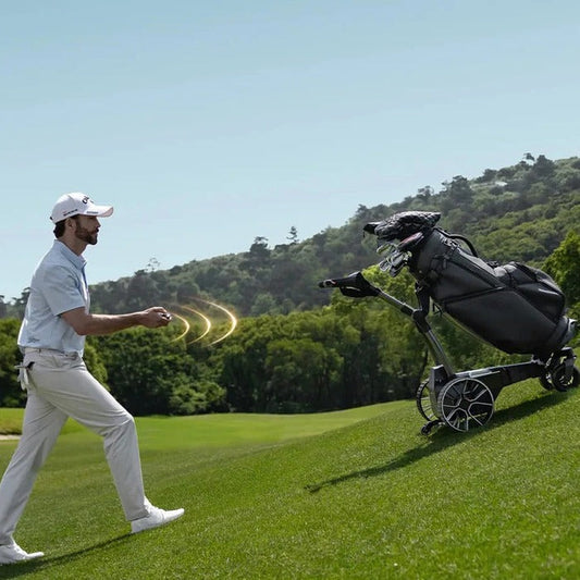Navee Golf Trolleys for Hilly Golf Courses: Power, Stability and Control