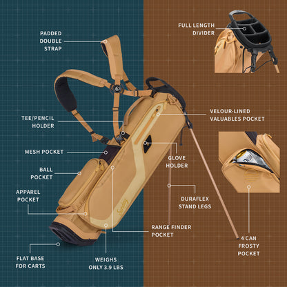Sunday Golf: El Camino - Golf Walking Bag