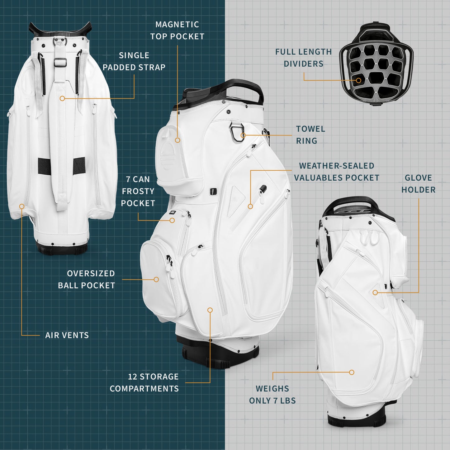 Sunday Golf: Big Rig S Class - Golf Bag