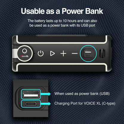 GOLFBUDDY Voice XL GPS Speaker with Remote