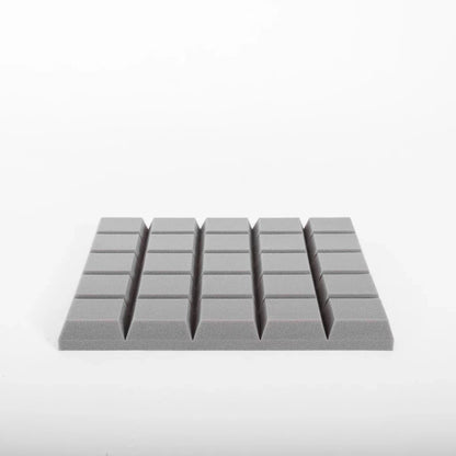 Golf Simulator Diamond Acoustic Wall Tiles (Grey10pk)