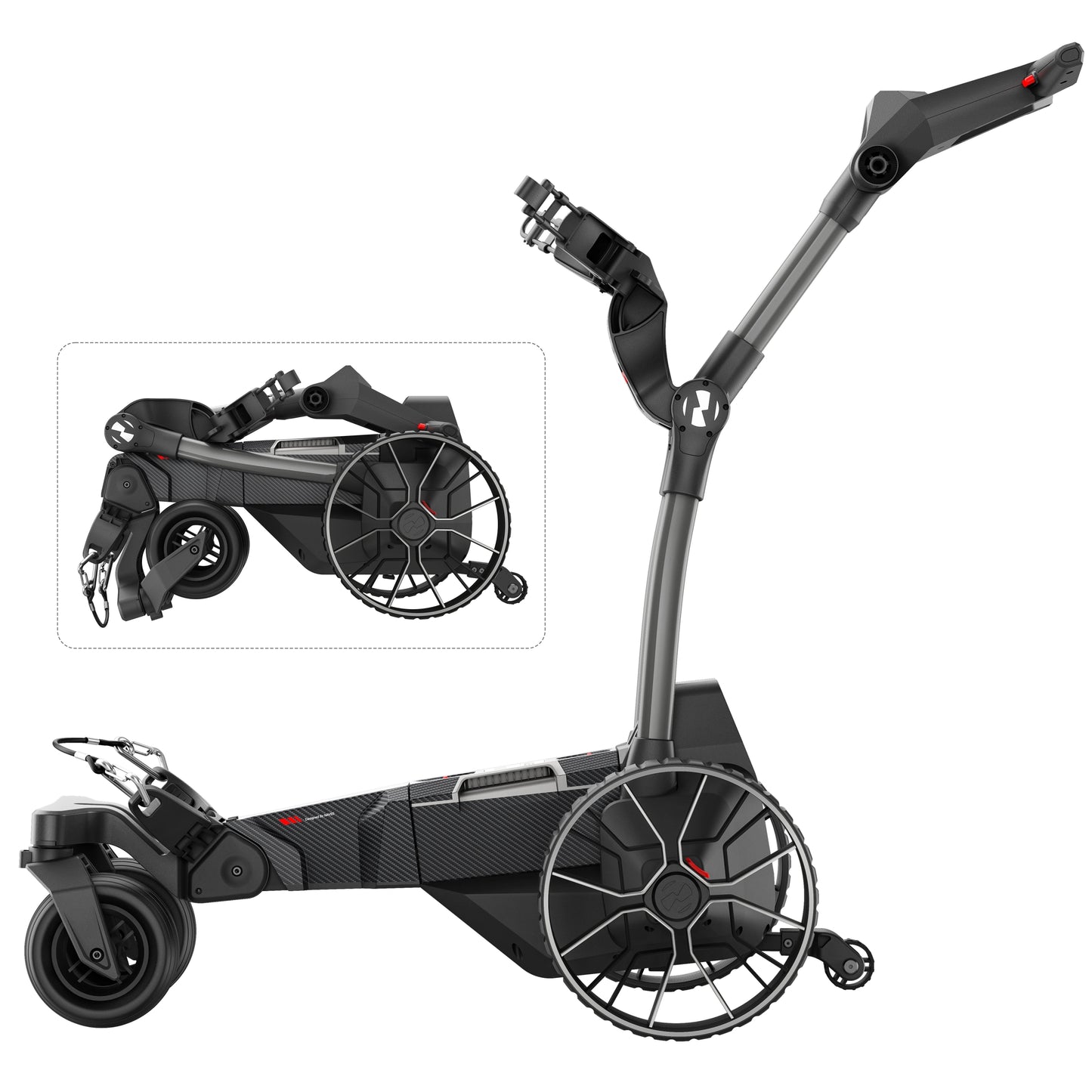 NAVEE Birdie 3 Electric Remote Trolley