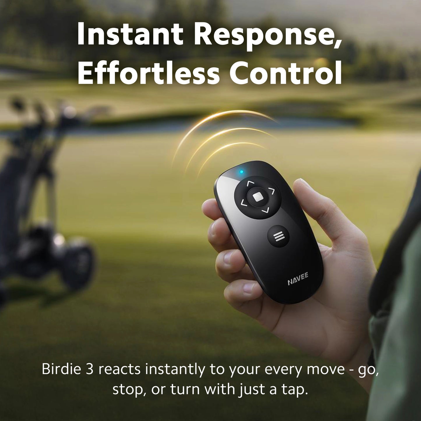 NAVEE Birdie 3 Electric Remote Trolley