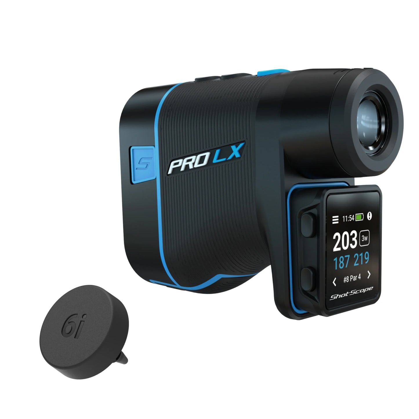 Shot Scope PRO LX+ GPS, Rangefinder and Performance Tracking - Blue