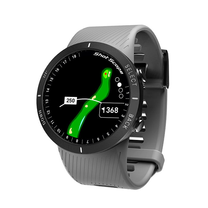 Shot Scope V5 GPS and Performance Tracking Watch - Grey