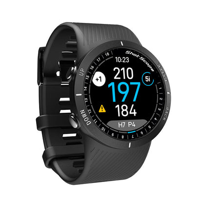 Shot Scope V5 GPS and Performance Tracking Watch - Black