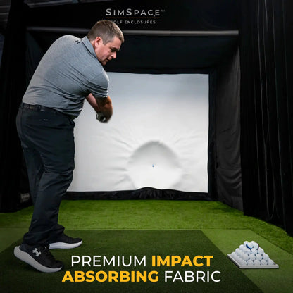SimSpace (Sim 4) Golf Enclosure 4 x 2.5 x 1.5 m