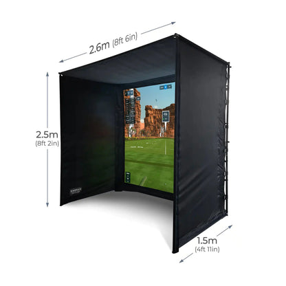 SimSpace (Sim 1) Golf Enclosure 2.6 x 2.5 x 1.5 m