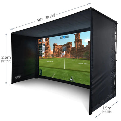 SimSpace (Sim 4) Golf Enclosure 4 x 2.5 x 1.5 m