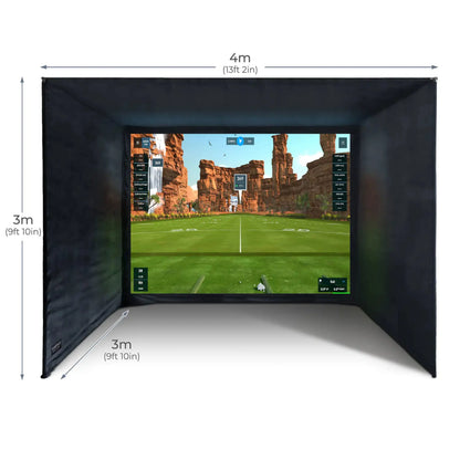 SimSpace (Sim 6) Golf Enclosure 4 x 3 x 3 m